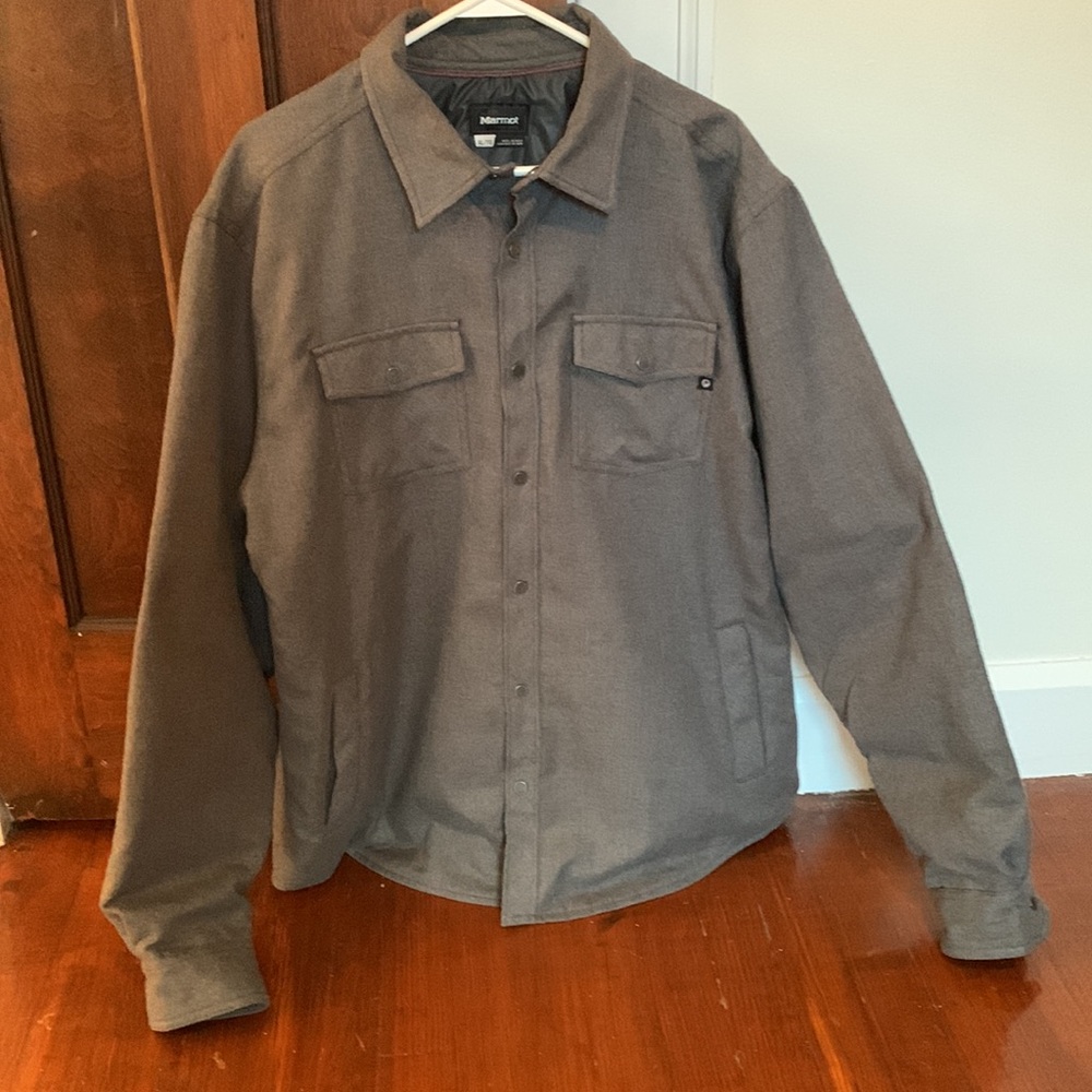 Marmot Men’s Lined Shirt/Jacket, Sz XL